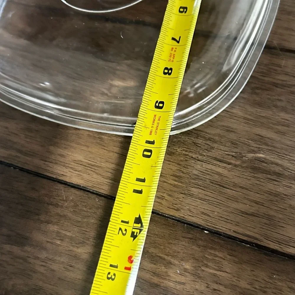 Pyrex clear glass